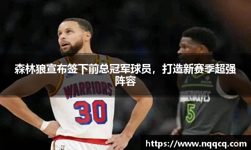 森林狼宣布签下前总冠军球员，打造新赛季超强阵容